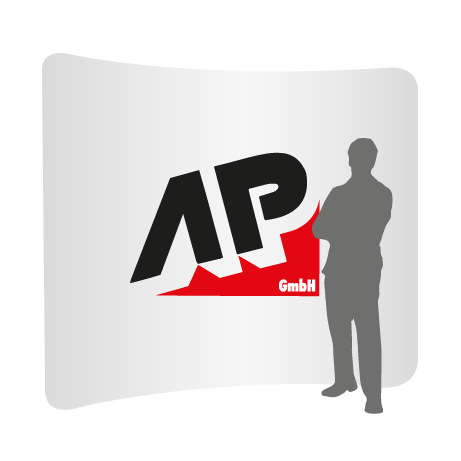 Textilwand ALU