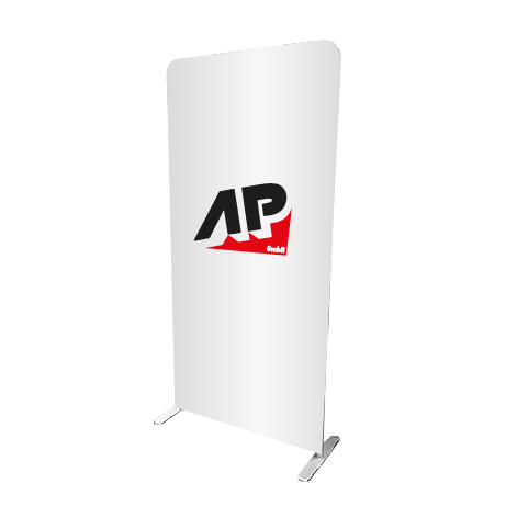 Aufsteller ZIPP ECO | B 100 cm x H 200,9 cm | bedruckt
