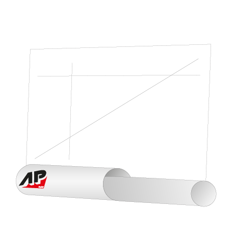 CAD-Pläne auf Rolle