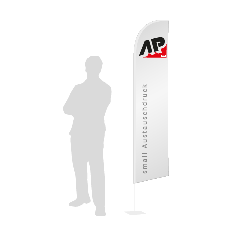 Beachflag Wind Austauschdruck | Small (260 cm) | einseitig bedruckt