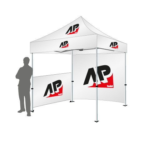 Faltpavillon | 3x3 | bedruckt