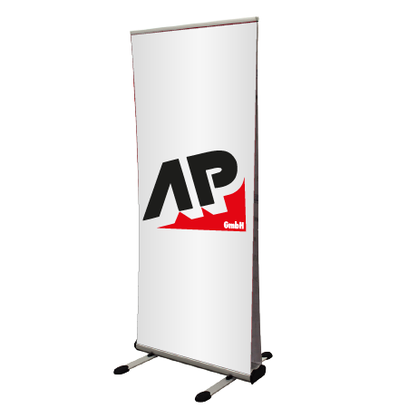 Roll-Up Outdoor | B 85 cm x H 200 cm | beidseitig bedruckt
