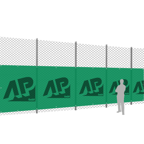 Tennisblende Klassiker | 18 x 2 Meter | bedruckt